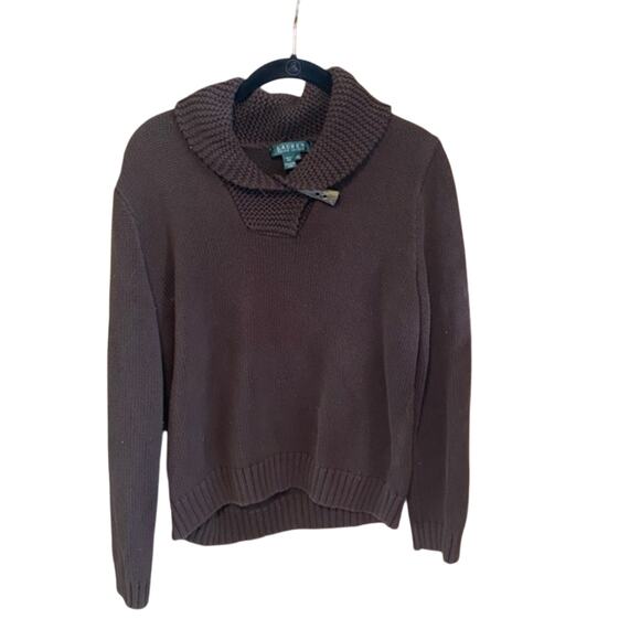 Lauren Ralph Lauren Women's Brown Sweater XL - Picture 1 of 7